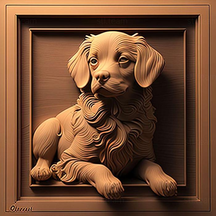 3D model LassieLassie comes homePel the dog (STL)